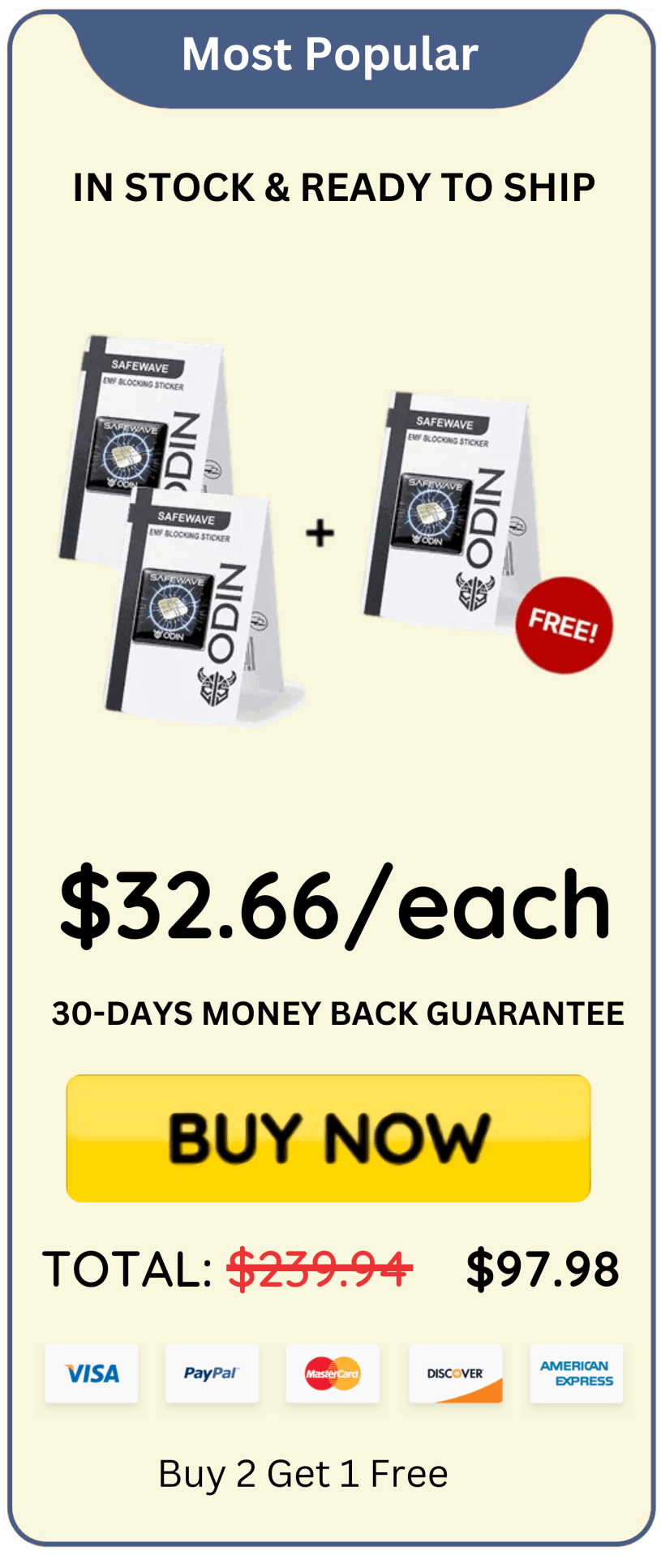 ODIN EMF Blocker offer price 